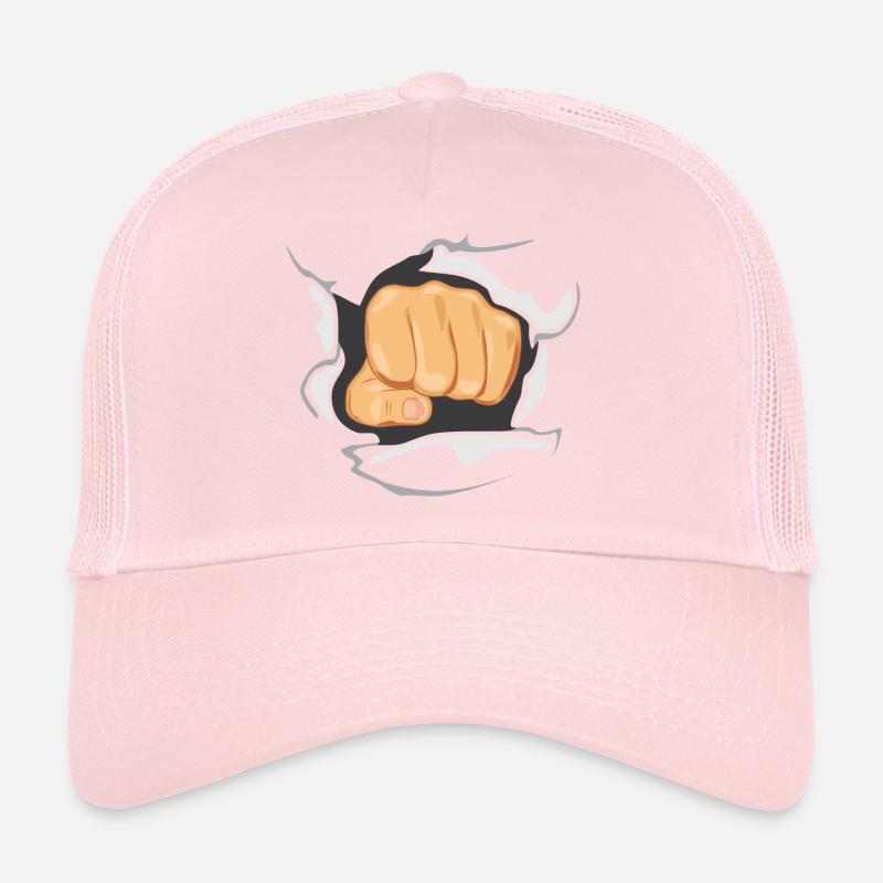 Faust durch die Wand Trucker Cap
