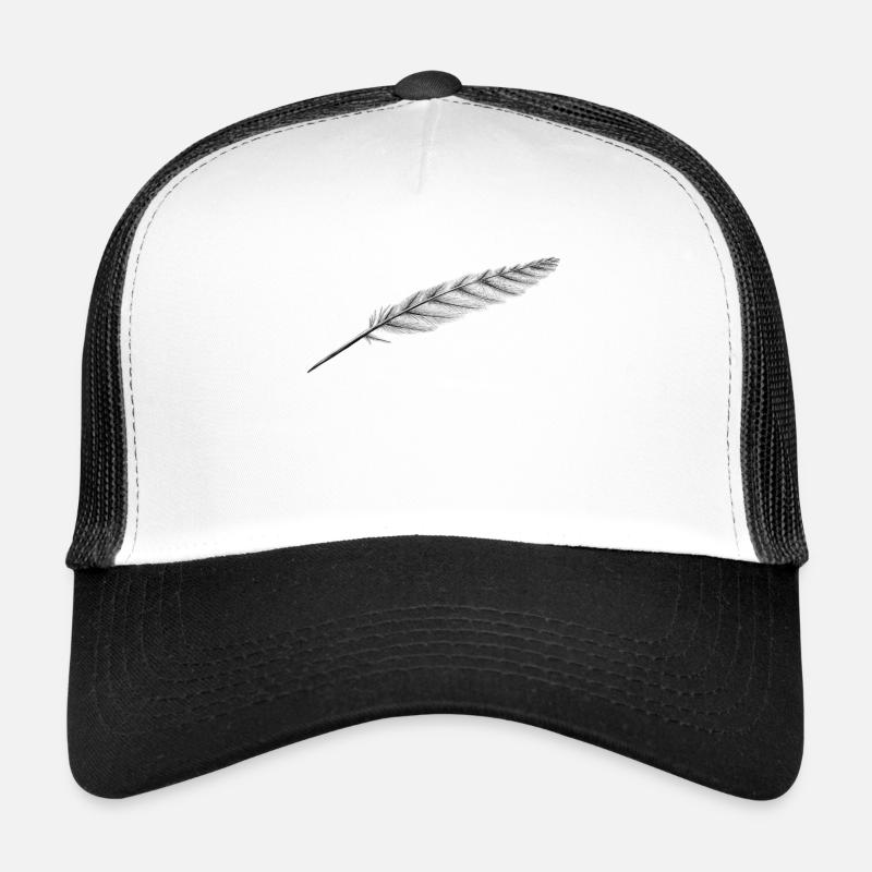 Feather of course Trucker Cap
