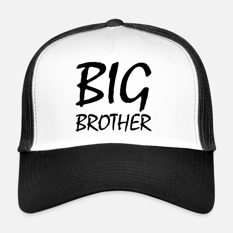 Big brother - Trucker Cap - Weiß/Schwarz