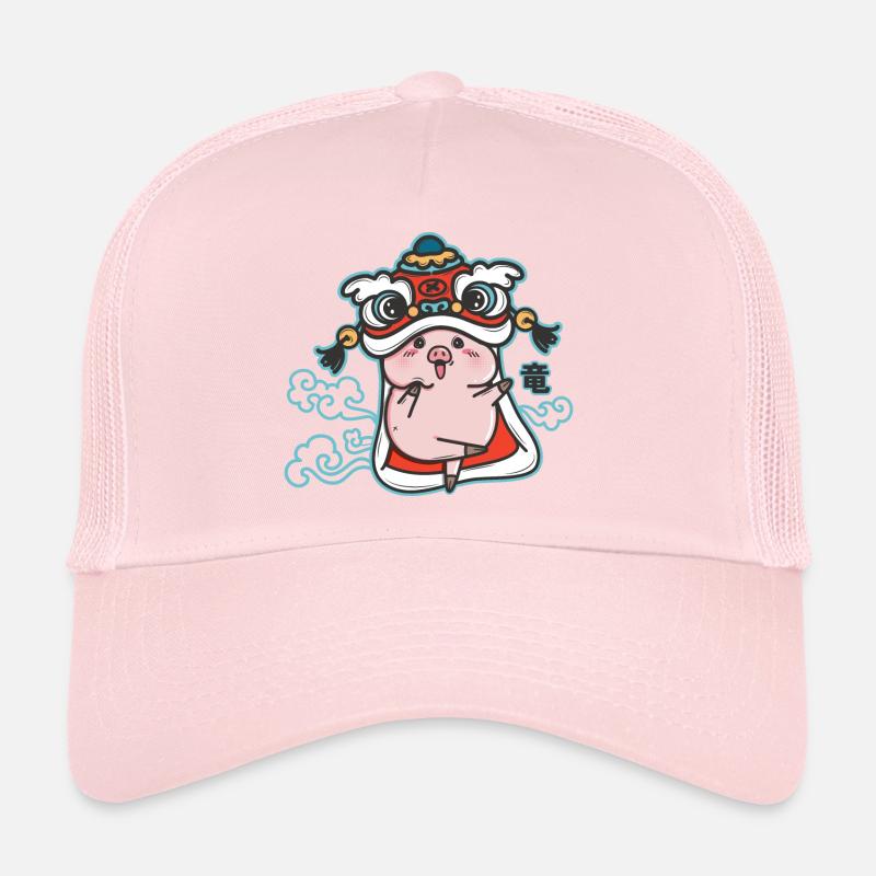 Schweinchen-Drache Trucker Cap