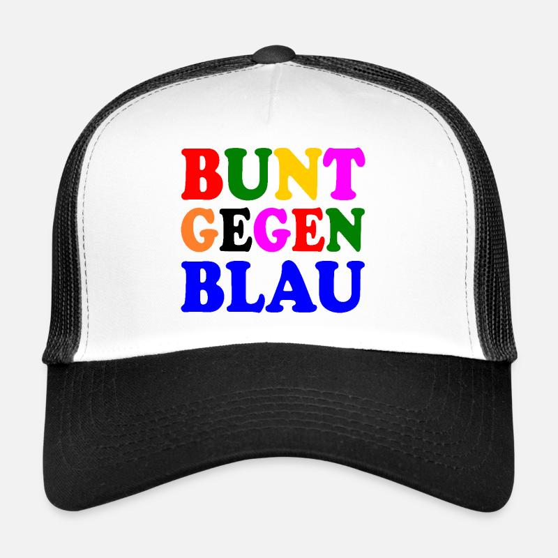Bunt gegen blau - afd Casquette trucker 