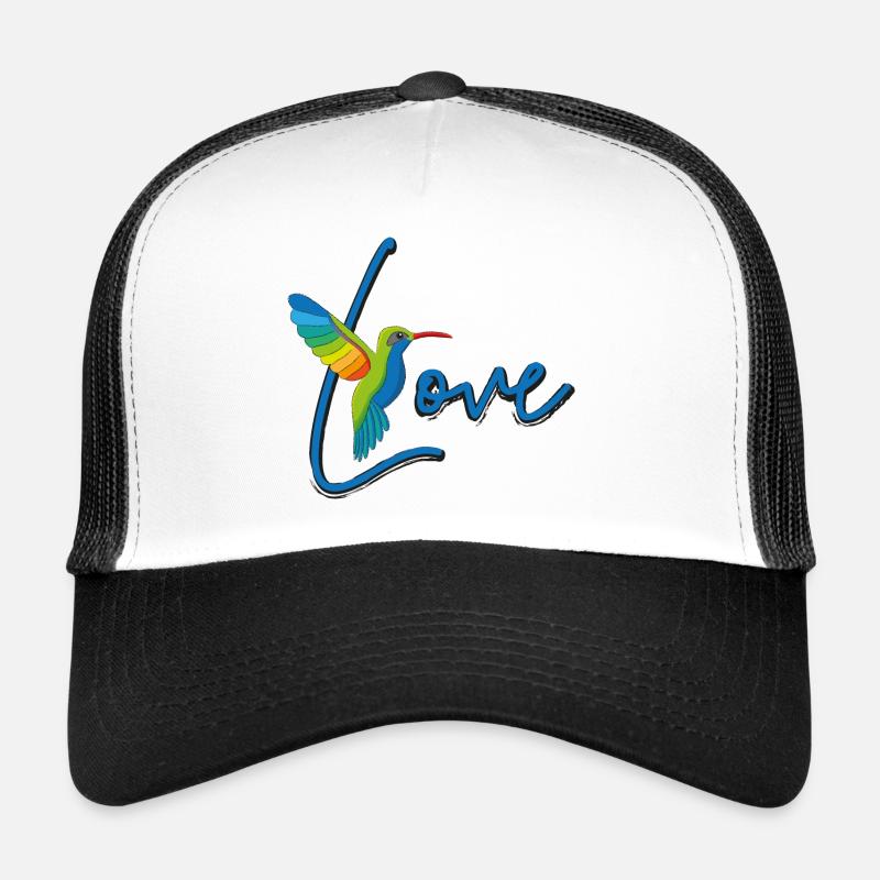 Amour colibri Casquette trucker 