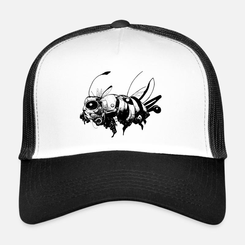 Cyber Bee Trucker Cap