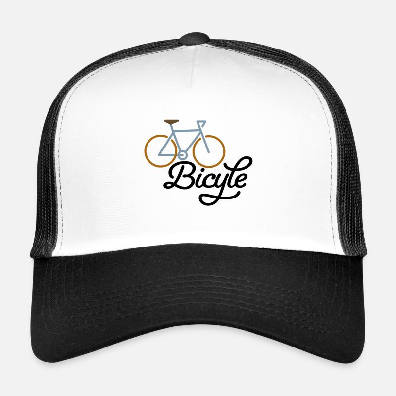 Ride on Bicycle Trucker Cap