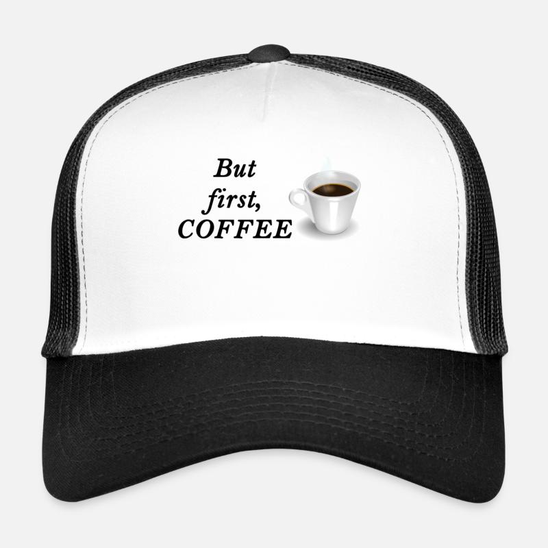 But first, COFFEE Trucker Cap