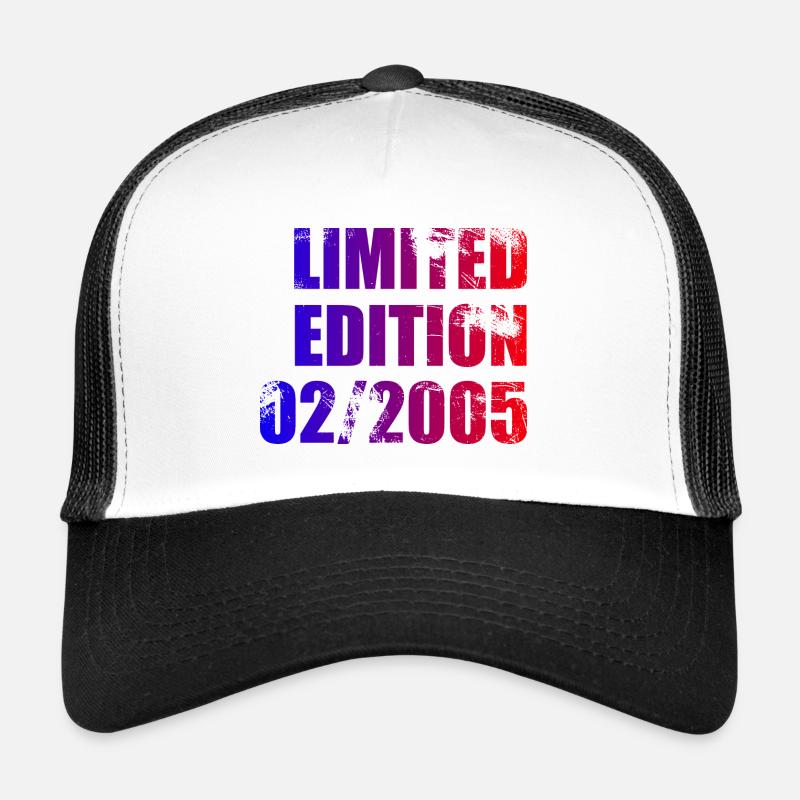 20e anniversaire Edition Limitée 02/2005 Casquette trucker 
