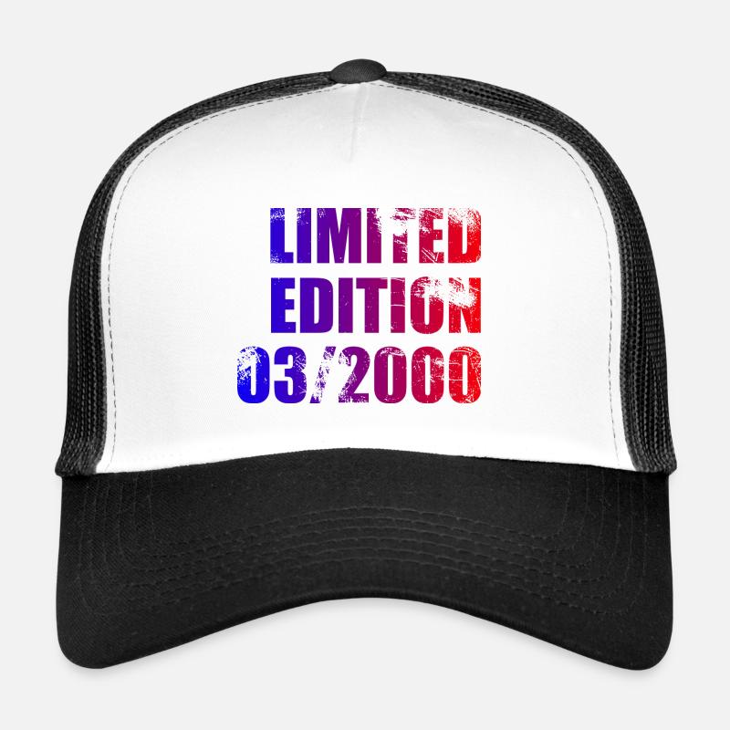 25e anniversaire Edition limitée 03/2000 Casquette trucker 