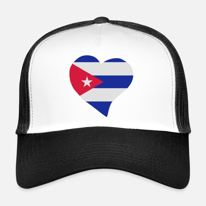 Cuban heart Trucker Cap