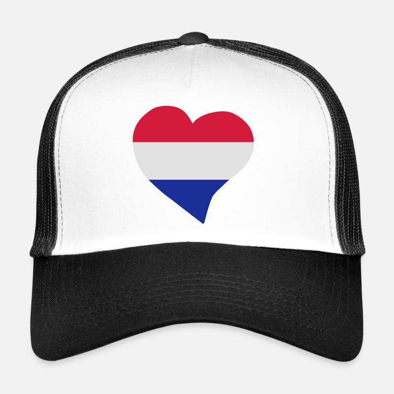 Dutch heart Trucker Cap