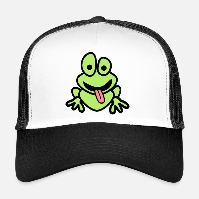Frosch mit Zunge Trucker Cap