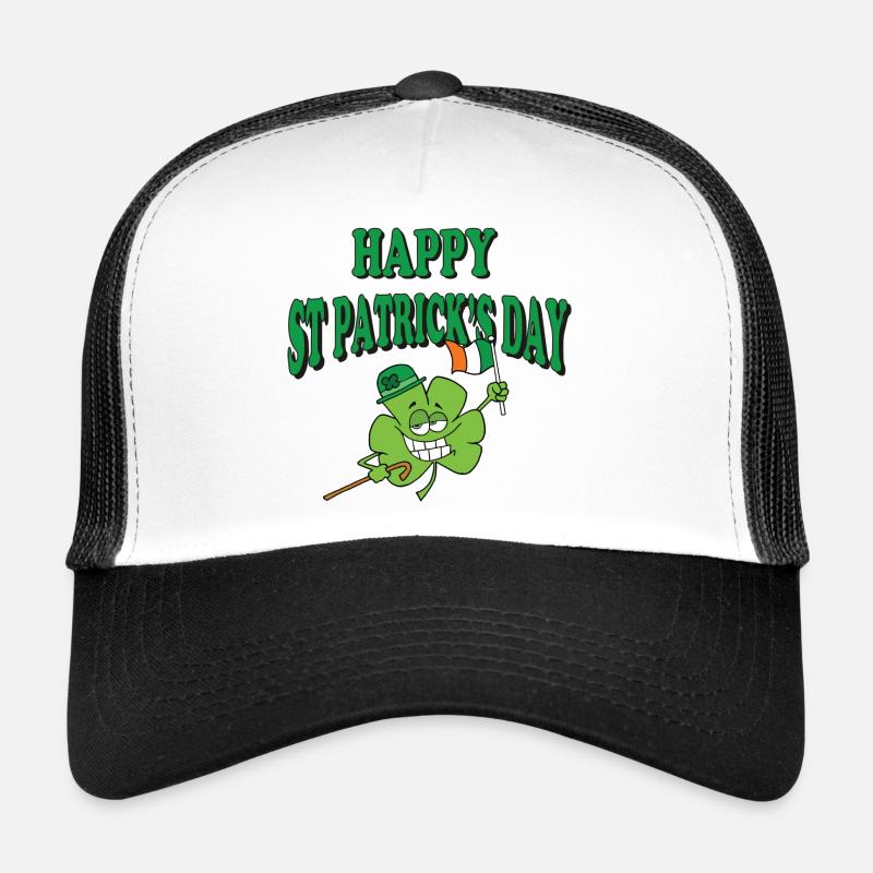 Glücklichen St Patrick Tag Trucker Cap