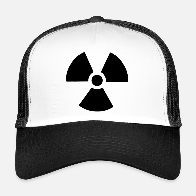 strahlen - Trucker Cap - Weiß/Schwarz
