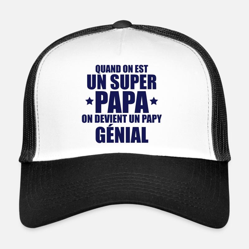 on devient un papy génial Casquette trucker 