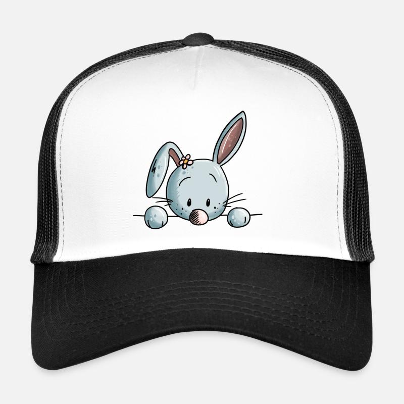 Cute little rabbit - bunny - bunny - comic Trucker Cap