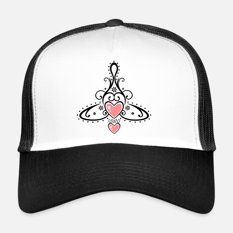 Symbole celtique, mère avec deux enfants. Casquette trucker 