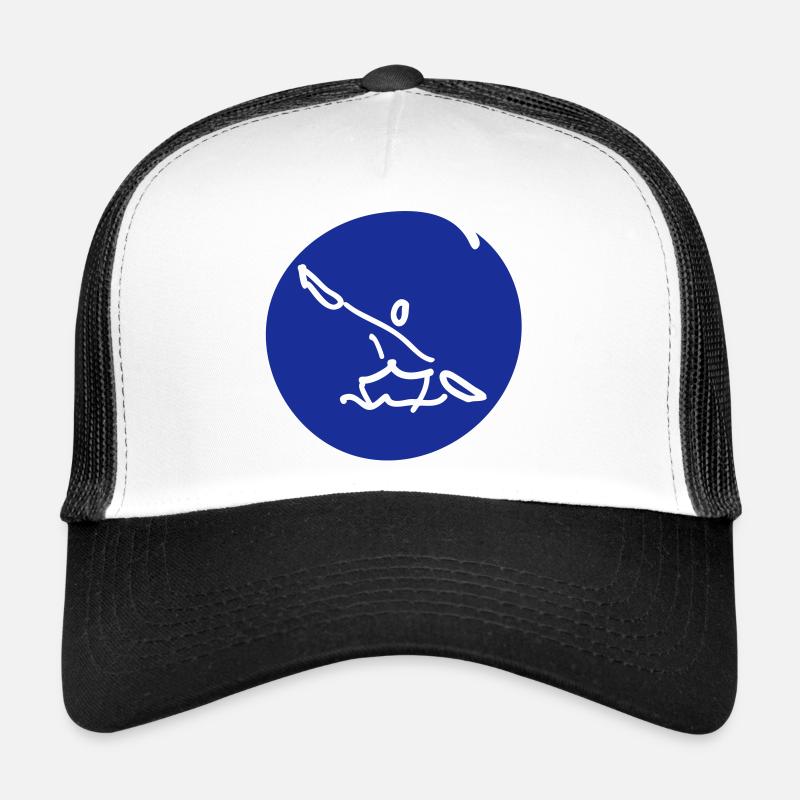 Kayak-way - Trucker Cap - white/black
