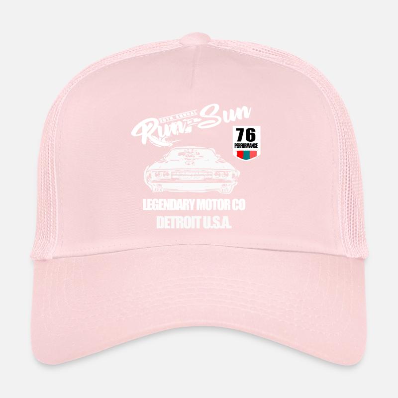 Patch Muscle Car Casquette trucker 