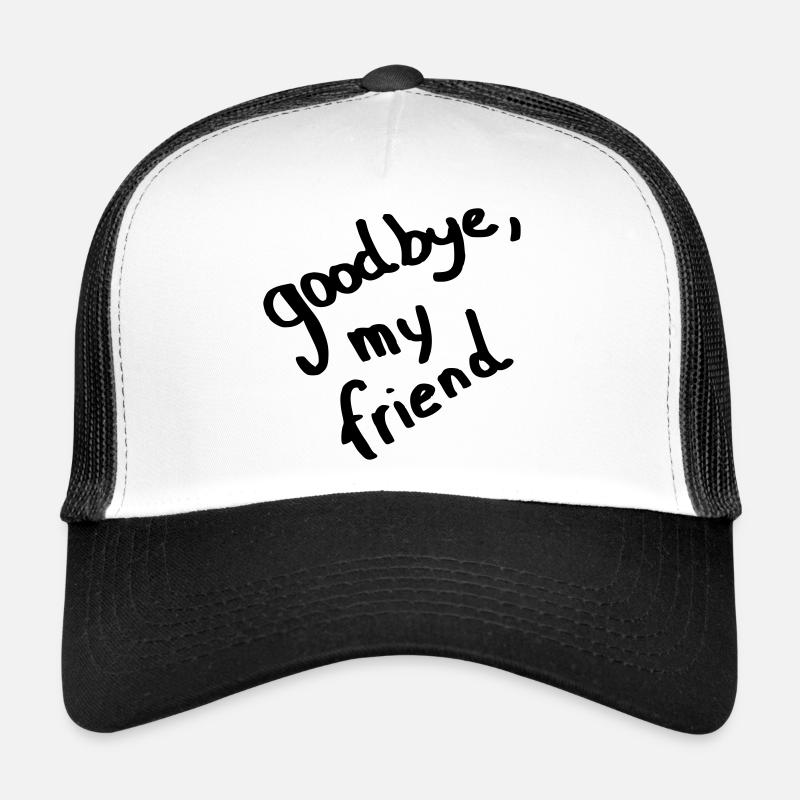 408 goodbye - Trucker Cap - Weiß/Schwarz