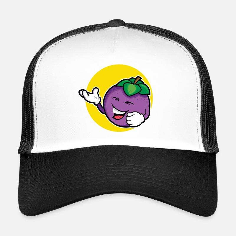 Conception de prune Casquette trucker 