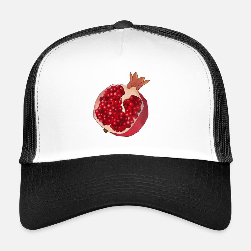 pomegranate - Trucker Cap - white/black