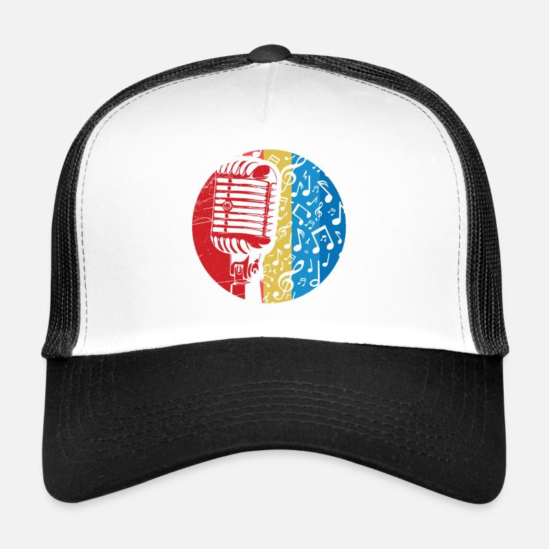 Micro - Chanteur Casquette trucker 
