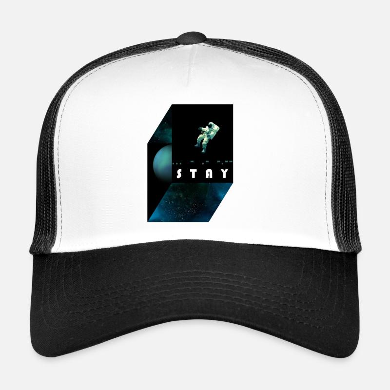 stay / morse code Trucker Cap