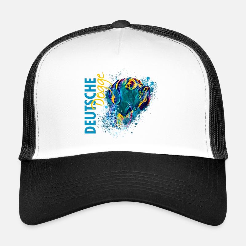 Deutsche Dogge Trucker Cap