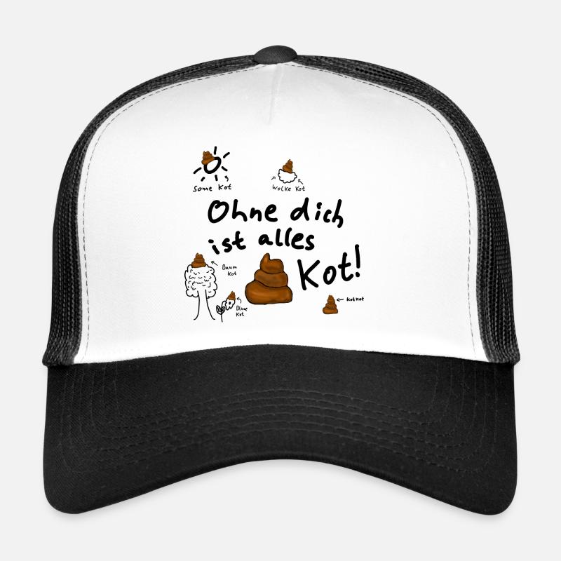 Liebe Du bist mir wichtig Trucker Cap