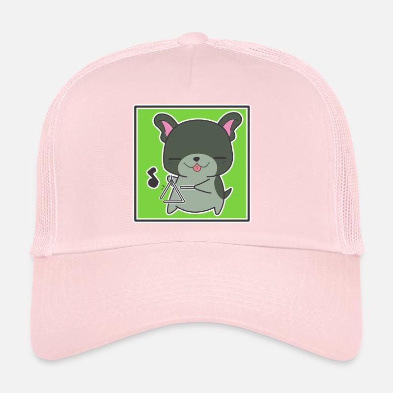 Chien avec triangle Casquette trucker 