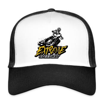 Speedway - Motorcycle Speedway - Trucker Cap - white/black - Front