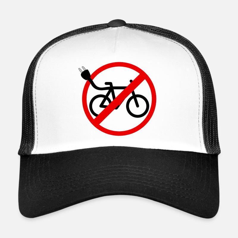 No e-bike Trucker Cap