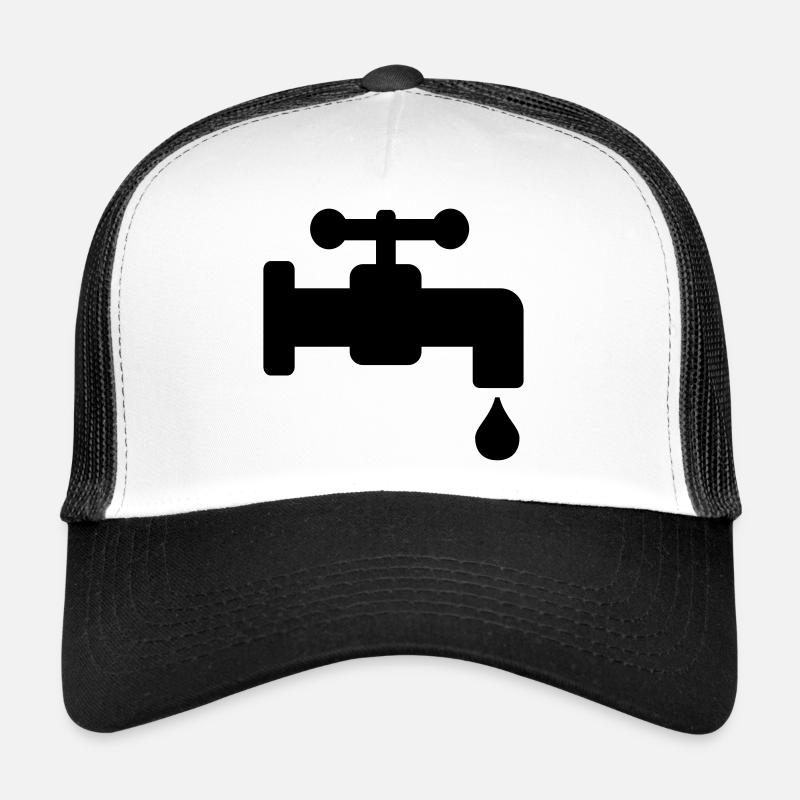 Fuite du robinet d’eau Casquette trucker 