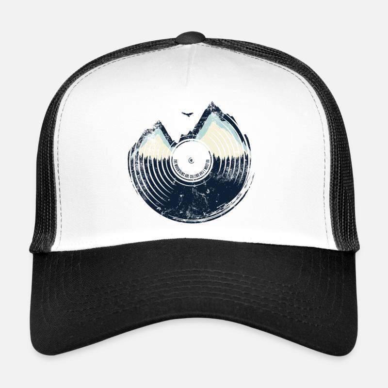 Echo Ridge Mountain Vinyl - Trucker Cap - Weiß/Schwarz