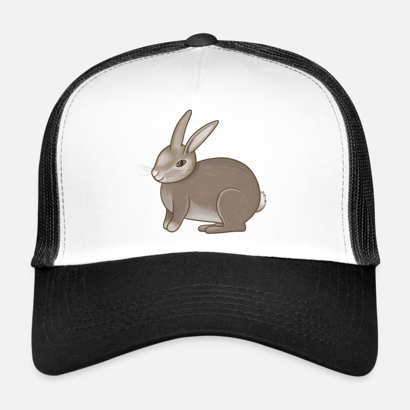 Rabbit brown Trucker Cap