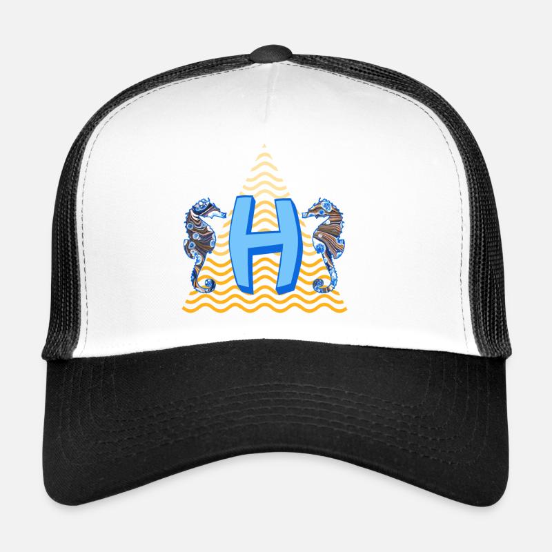 Hippocampe e 262 h Casquette trucker 