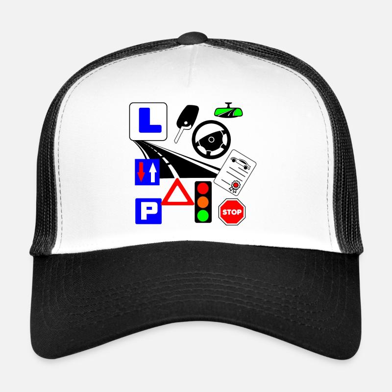 Traffic lessons Trucker Cap