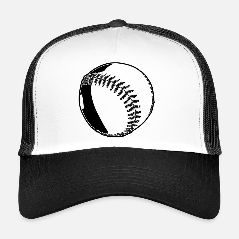 Baseball Ball Trucker Cap