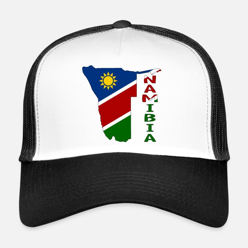 Namibia Map Flag Trucker Cap