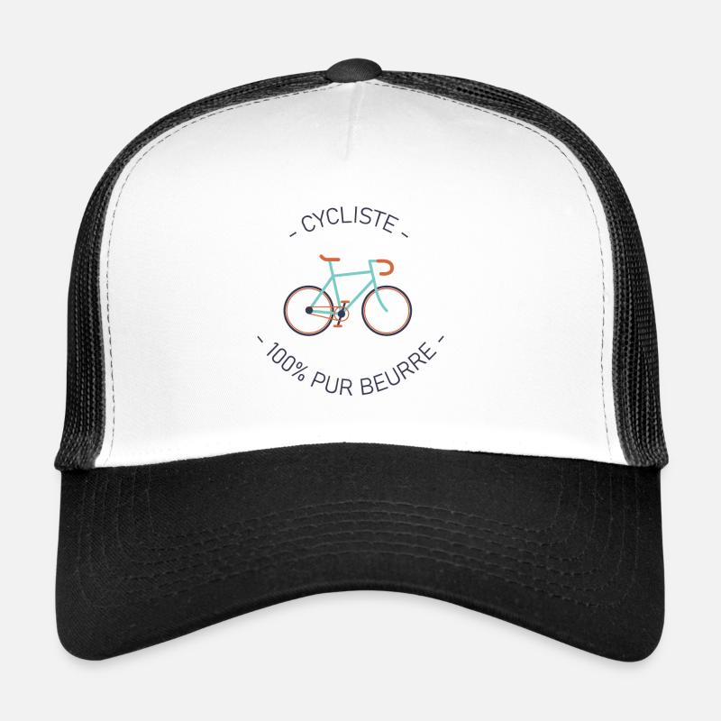 Cycliste 100% pur beurre Casquette trucker 