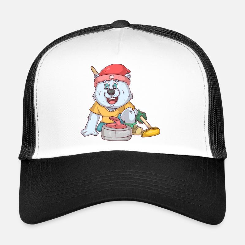Curling Eisbär Trucker Cap