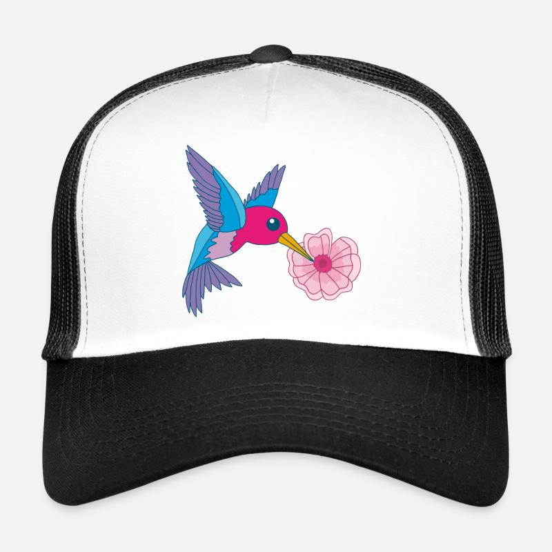 Oiseau butineur Casquette trucker 