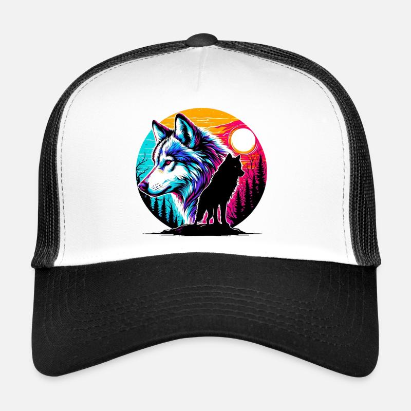 Wolf Trucker Cap