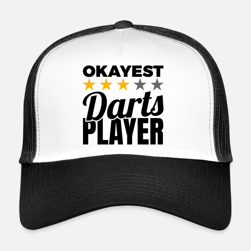 Drôle de joueur de fléchettes Casquette trucker 