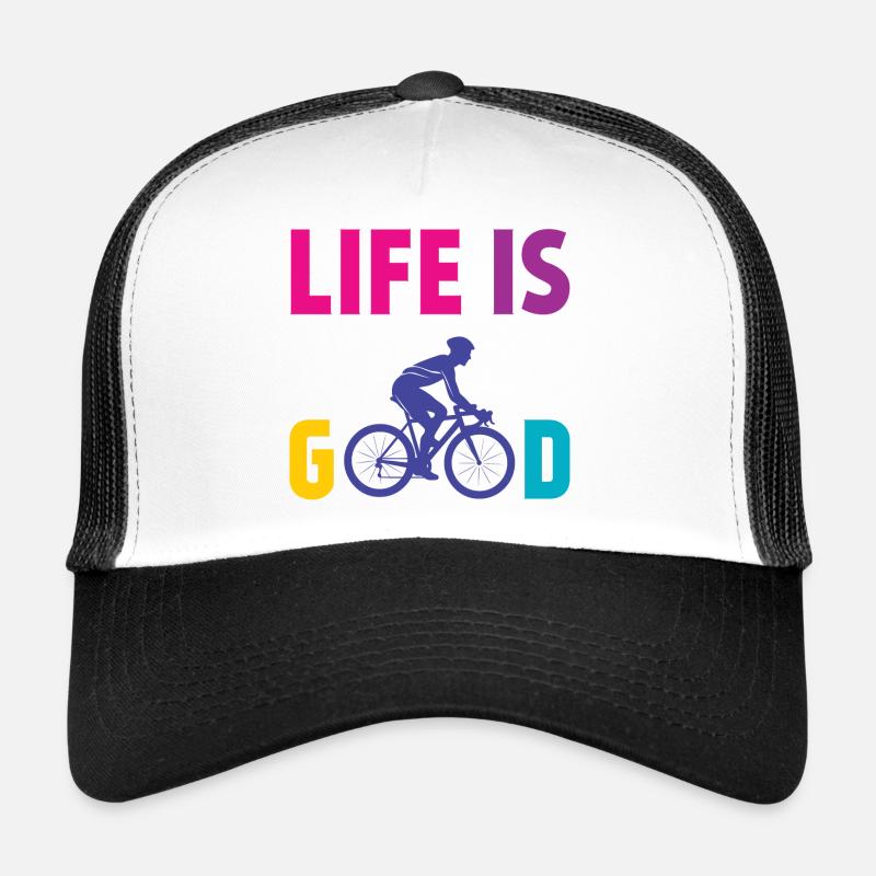 Cyclisme - La vie est belle Casquette trucker 