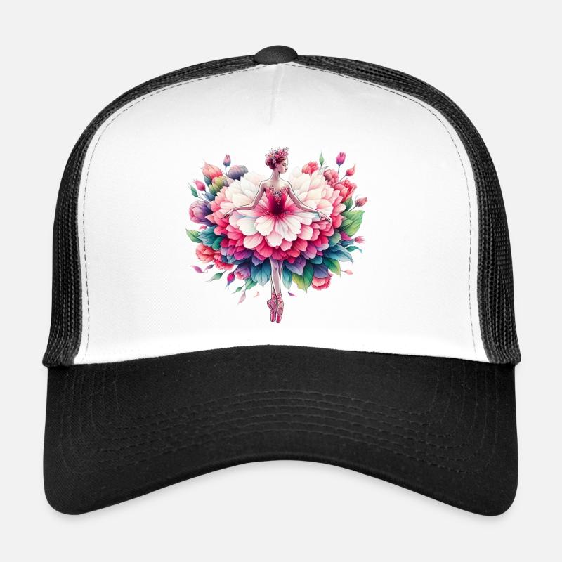Danseuse de ballet avec tutu Casquette trucker 