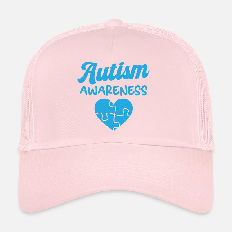 Sensibilisation à l’autisme Casquette trucker 