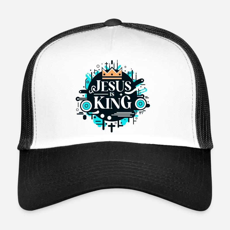 Jesus is King Trucker Cap
