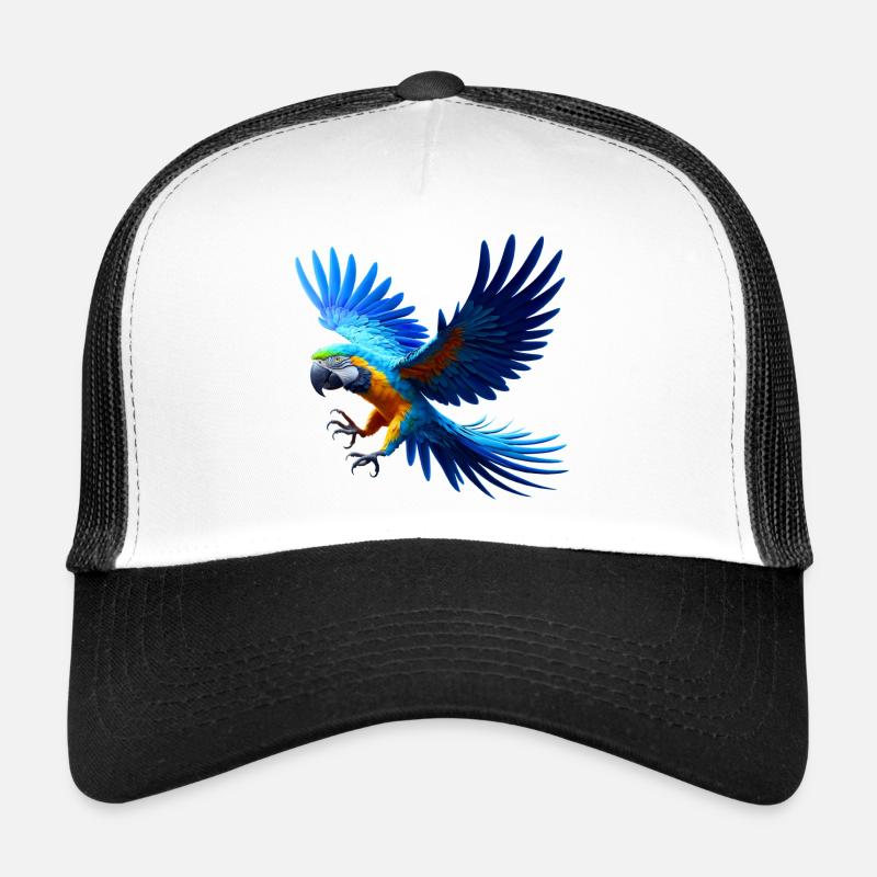 Époque (02) - Casquette trucker  - blanc/noir
