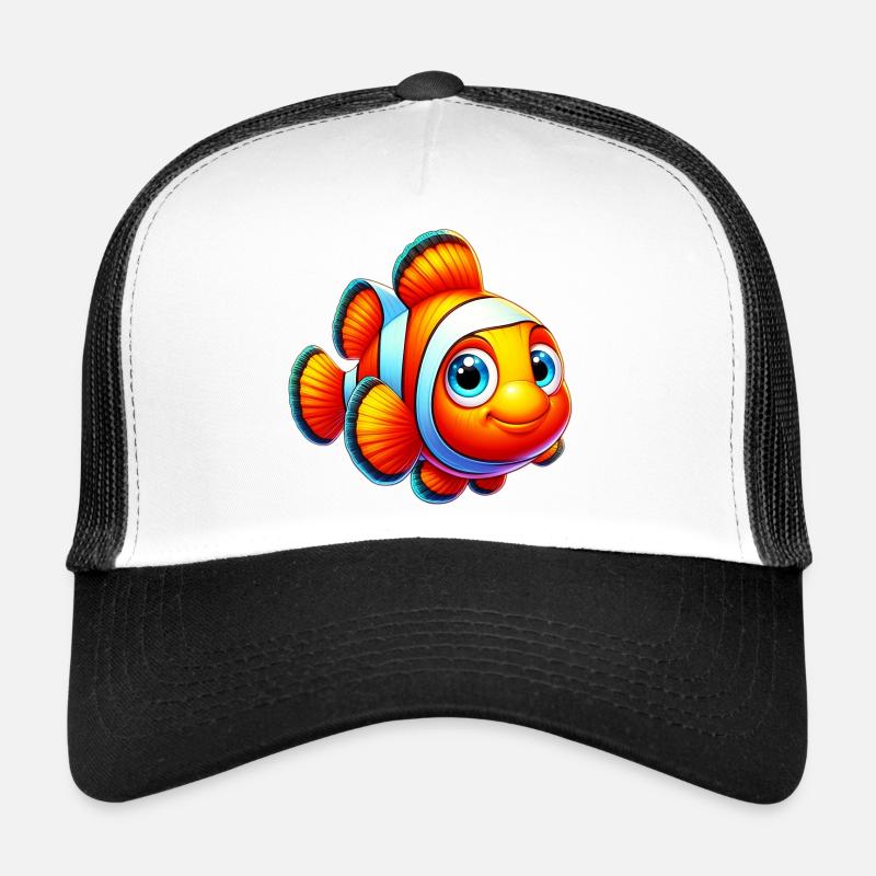 Poisson-clown Casquette trucker 