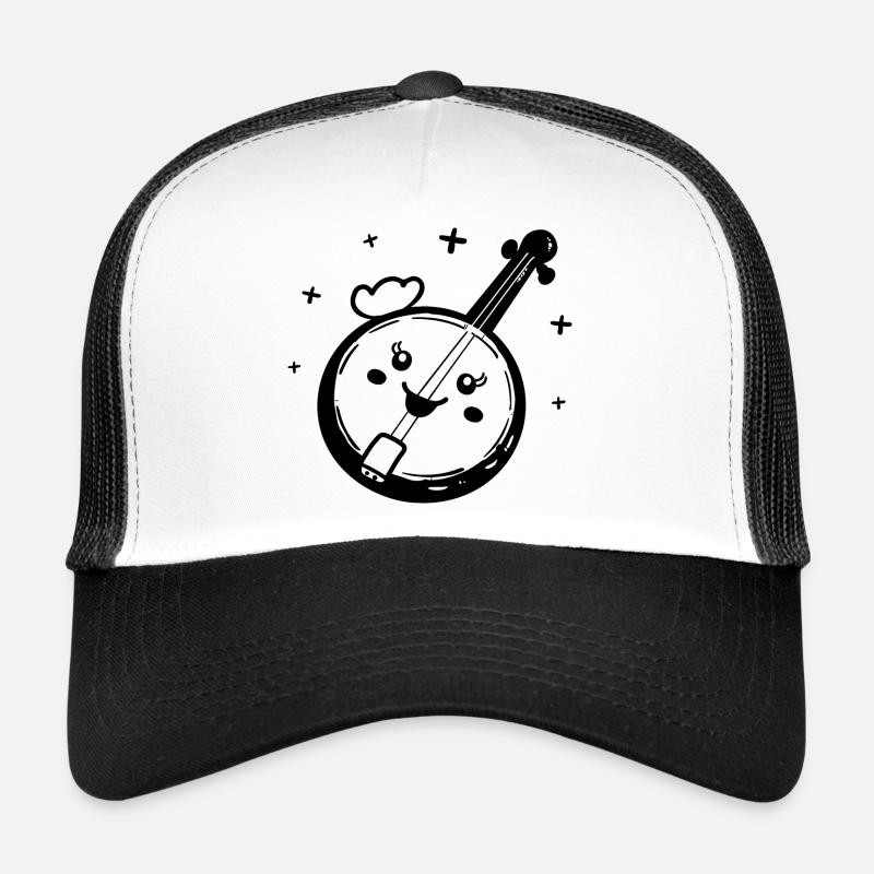 Cartoon Banjo Trucker Cap